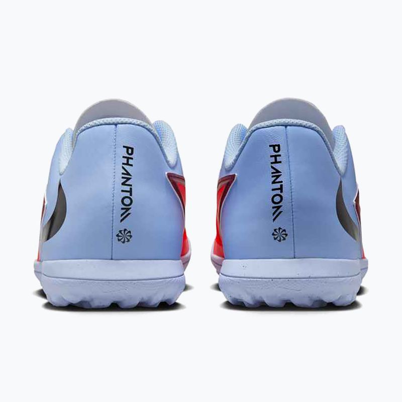 Buty piłkarskie męskie Nike Phantom 6 Low Club TF royal tint/bright crimson/black 4