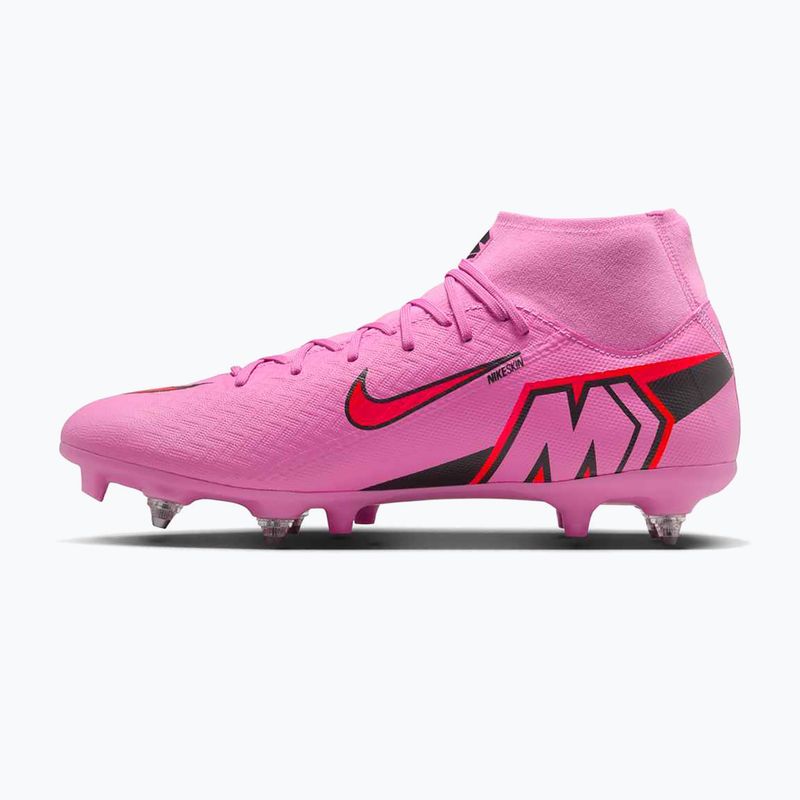 Buty piłkarskie męskie Nike Mercurial Superfly 10 Academy SG-Pro magic flamingo/black/total crimson 9