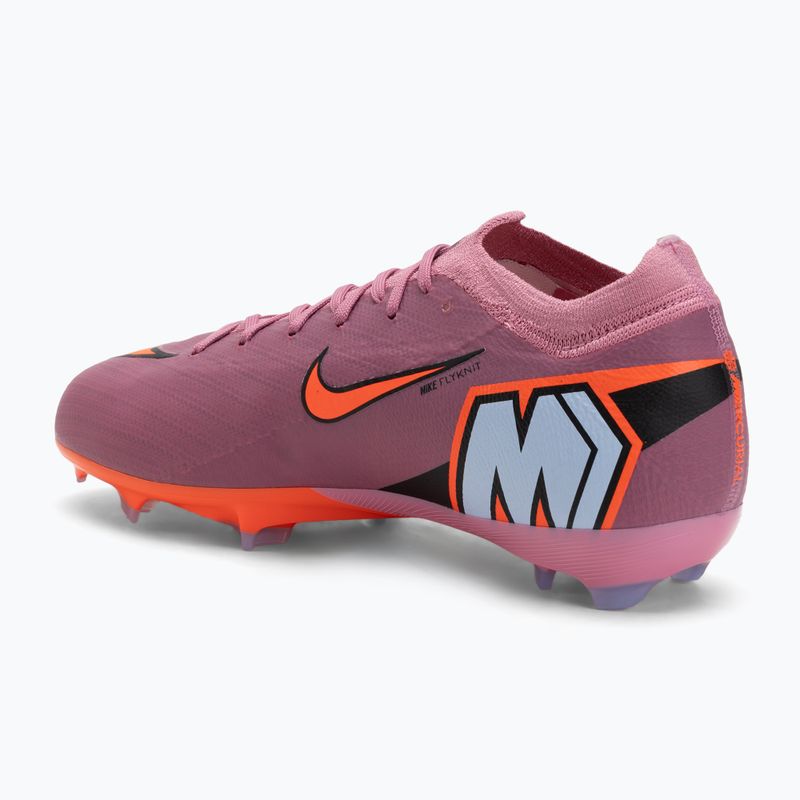 Buty piłkarskie dziecięce Nike Jr. Mercurial Vapor 16 Pro FG magic flamingo/black/total crimson 3