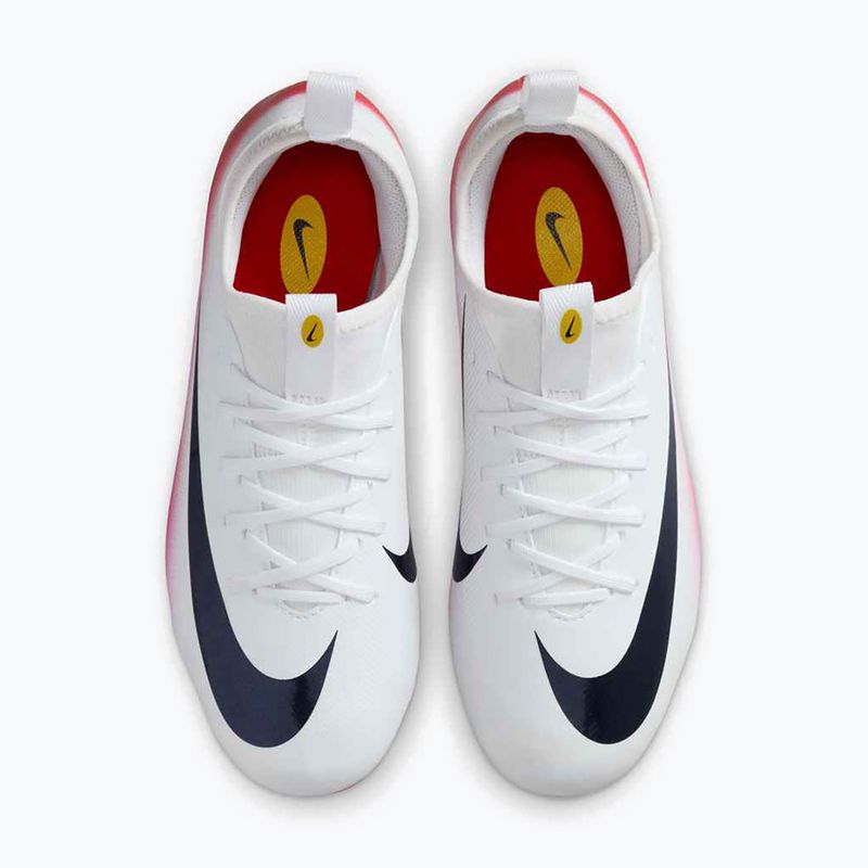 Buty piłkarskie dziecięce Nike Zoom Vapor 16 Academy LV8 Jr FG/MG university red/dark obsidian 13