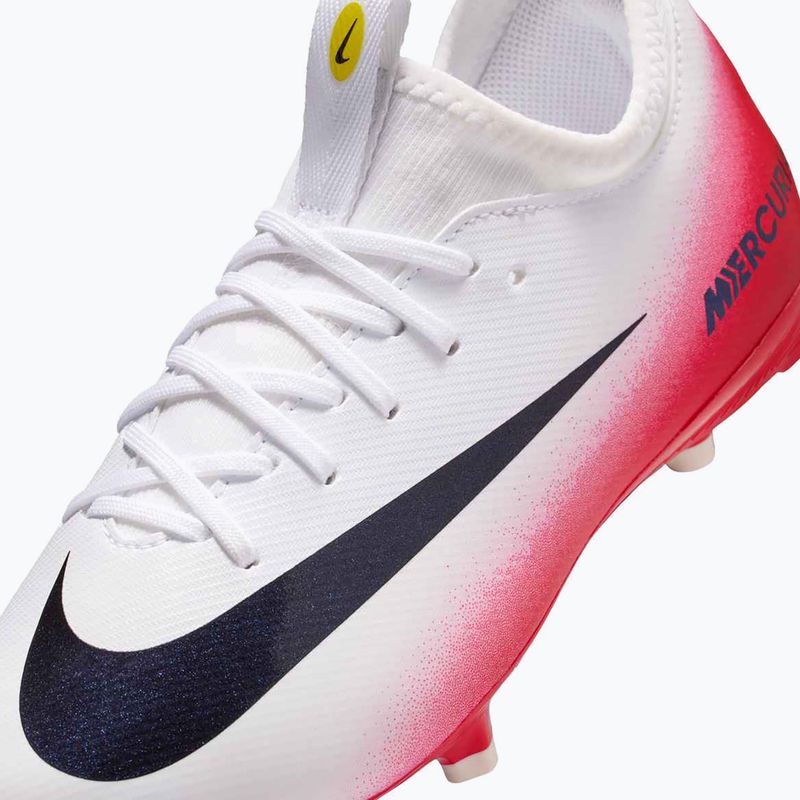Buty piłkarskie dziecięce Nike Zoom Vapor 16 Academy LV8 Jr FG/MG university red/dark obsidian 14