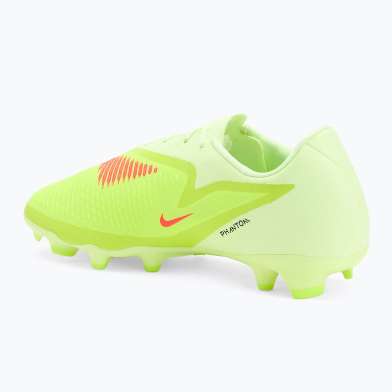 Buty piłkarskie męskie Nike Phantom 6 Low Academy FG/MG hyper crimson/limelight/black 3