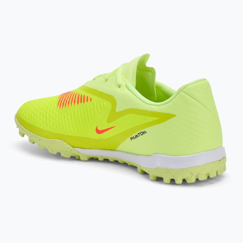 Buty piłkarskie męskie Nike Phantom 6 Low Academy TF hyper crimson/limelight/black 3