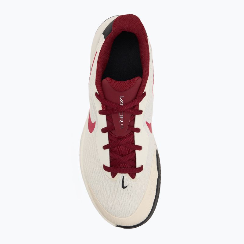Buty do tenisa damskie Nike Vapor Lite 3 pale ivory/rush pink/sail/team red 5
