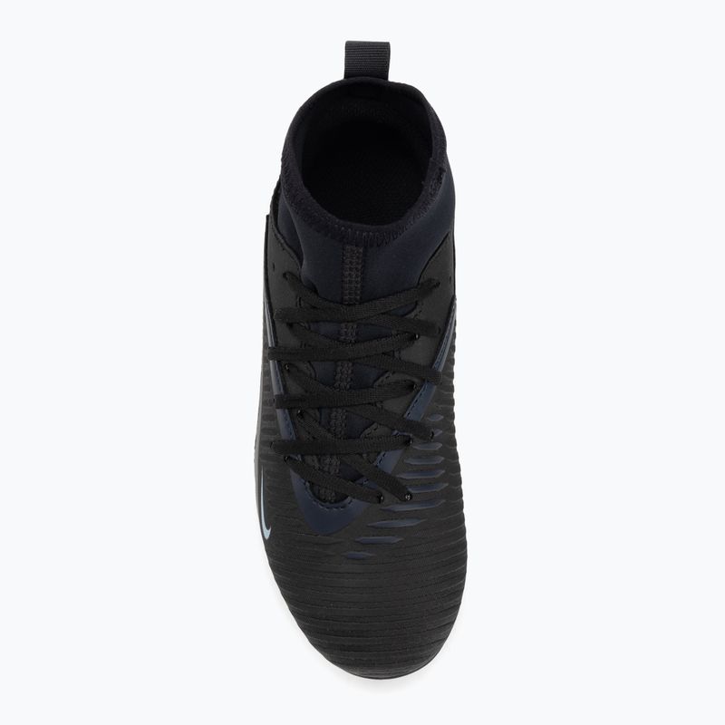 Buty piłkarskie dziecięce Nike Phantom 6 High Club FG/MG black/black 5