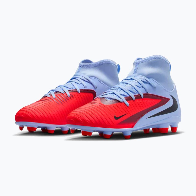 Buty piłkarskie dziecięce Nike Phantom 6 High Club FG/MG royal tint/bright crimson 12
