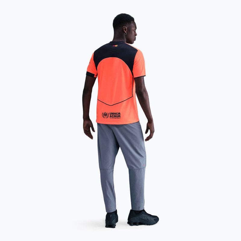 Koszulka piłkarska męska Nike FC Barcelona 2025/26 Stadium Third bright mango/midnight navy/midnight navy 3