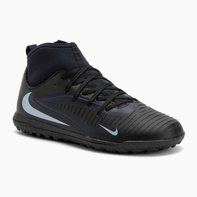 Buty piłkarskie dziecięce Nike Phantom 6 High Club Jr TF black/black
