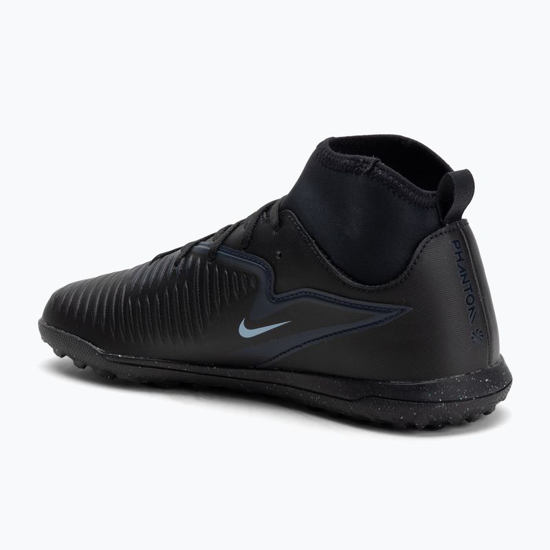 Buty piłkarskie dziecięce Nike Phantom 6 High Club Jr TF black/black 3