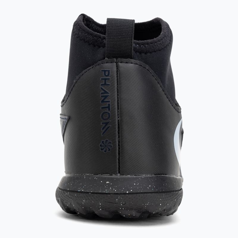 Buty piłkarskie dziecięce Nike Phantom 6 High Club Jr TF black/black 6