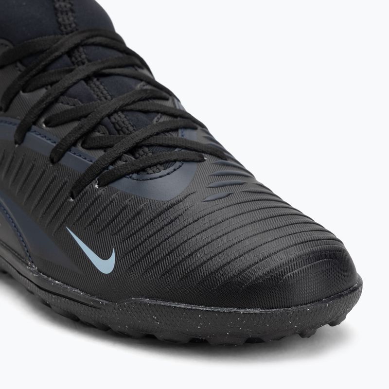 Buty piłkarskie dziecięce Nike Phantom 6 High Club Jr TF black/black 7
