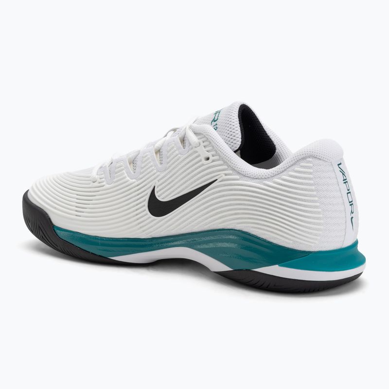 Buty do tenisa męskie Nike Vapor 12 white/black/radiant emerald 3