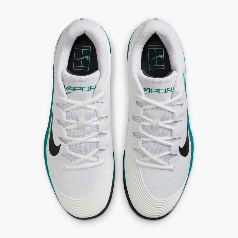 Buty do tenisa męskie Nike Vapor 12 white/black/radiant emerald 14