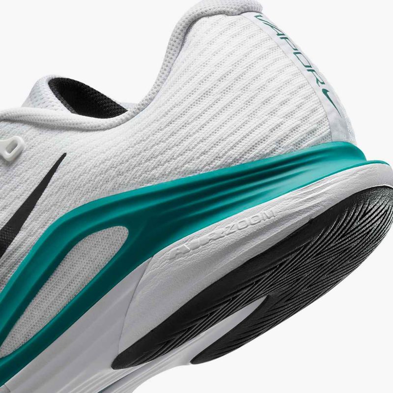 Buty do tenisa męskie Nike Vapor 12 white/black/radiant emerald 16