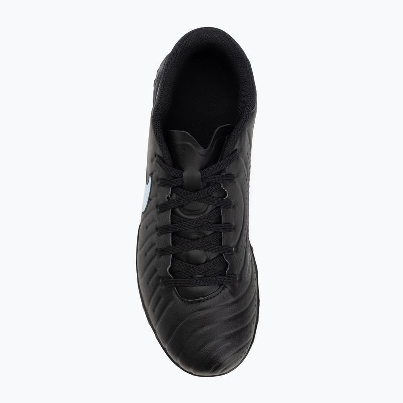 Buty piłkarskie dziecięce Nike Tiempo Legend 10 Academy TF black/black 5