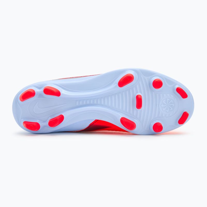 Buty piłkarskie dziecięce Nike Phantom 6 High Club FG/MG royal tint/bright crimson 4