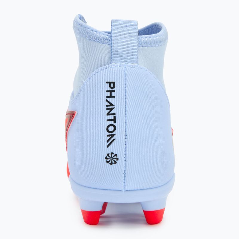 Buty piłkarskie dziecięce Nike Phantom 6 High Club FG/MG royal tint/bright crimson 6