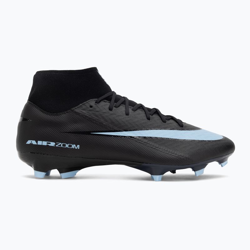 Buty piłkarskie męskie Nike Mercurial Superfly 10 Academy MG black/ice blue 2