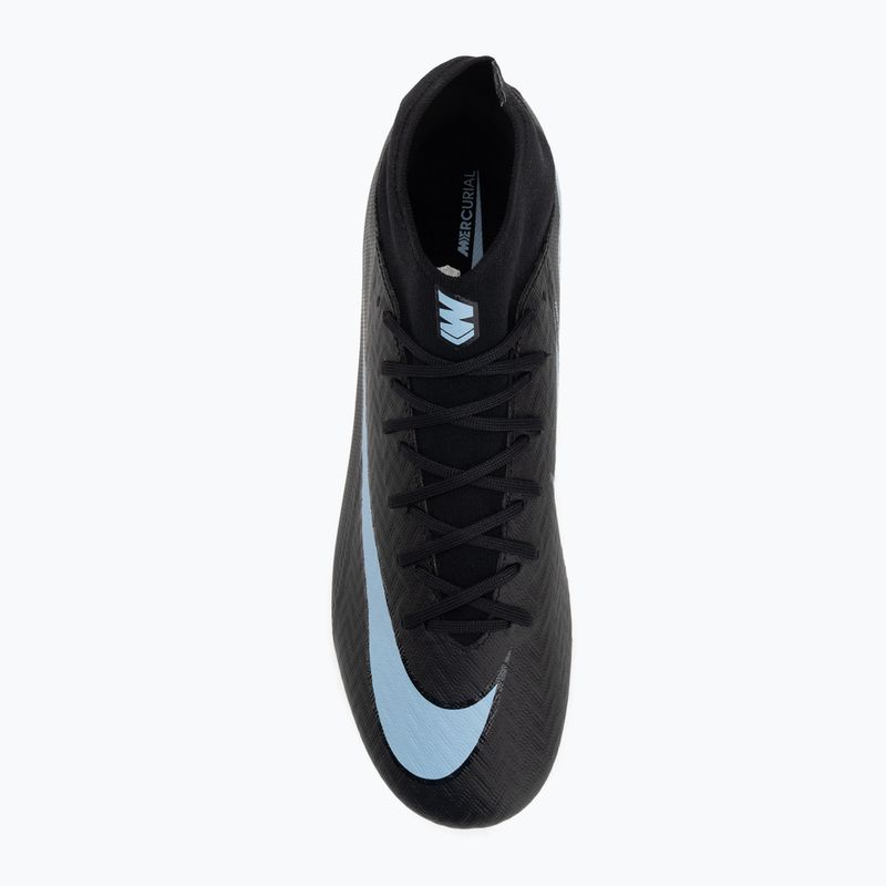 Buty piłkarskie męskie Nike Mercurial Superfly 10 Academy MG black/ice blue 5