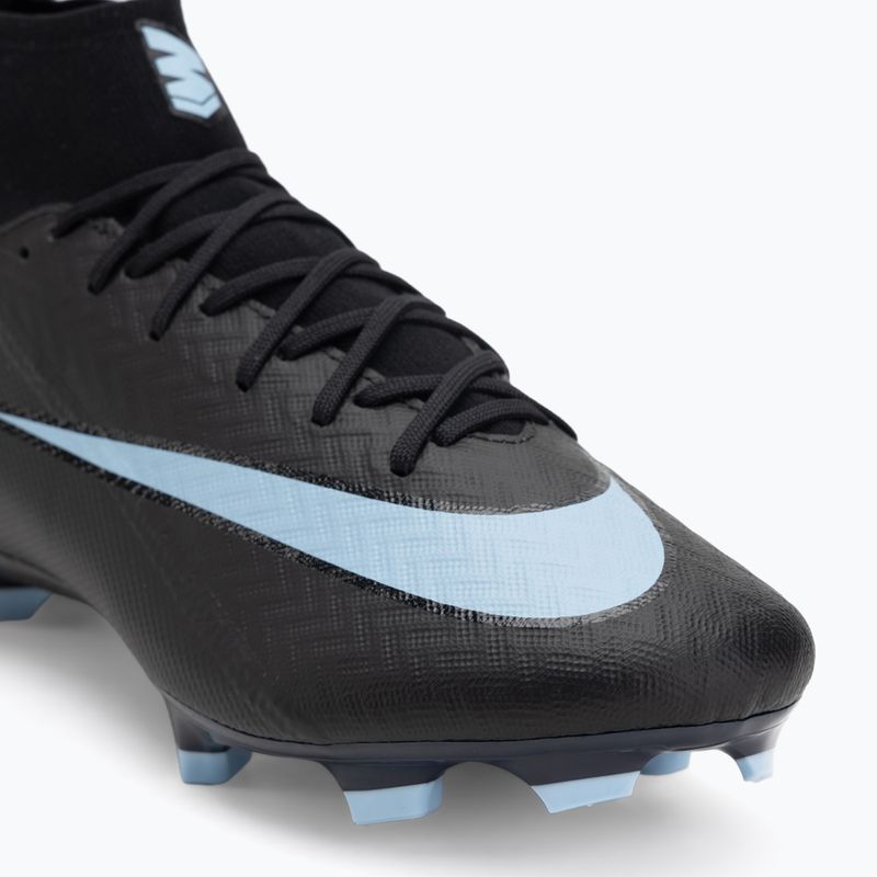 Buty piłkarskie męskie Nike Mercurial Superfly 10 Academy MG black/ice blue 7