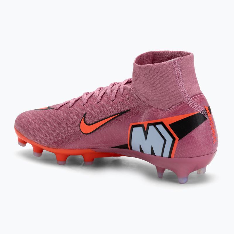 Buty piłkarskie męskie Nike Mercurial Superfly 10 Elite AG-Pro magic flamingo/black/total crimson 3