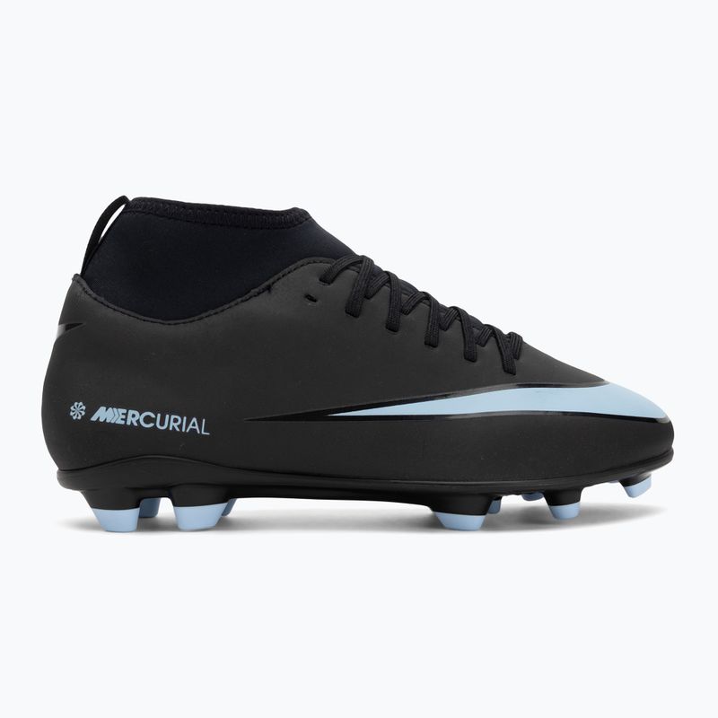 Buty piłkarskie dziecięce Nike Mercurial Superfly 10 Club FG/MG black/ice blue 2