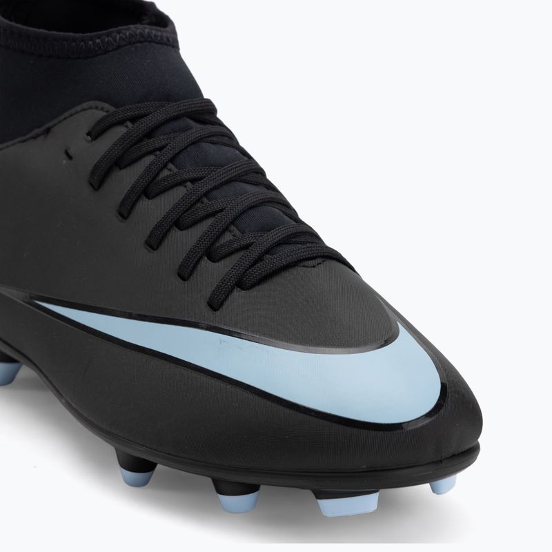 Buty piłkarskie dziecięce Nike Mercurial Superfly 10 Club FG/MG black/ice blue 7