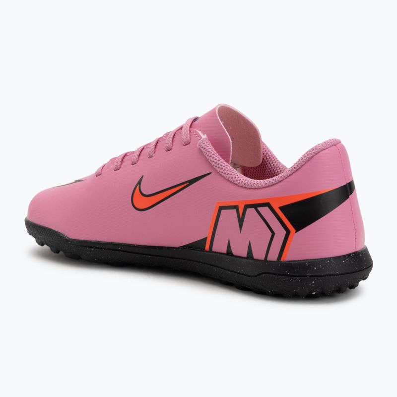 Buty piłkarskie dziecięce Nike Mercurial Vapor 16 Club TF magic flamingo/black/total crimson 3