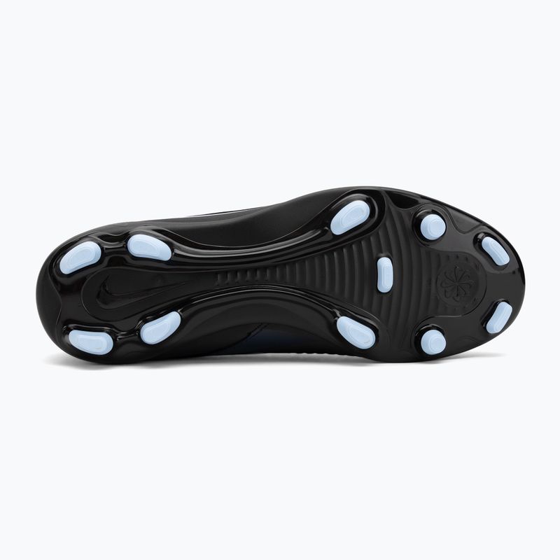 Buty piłkarskie dziecięce Nike Phantom 6 Low Club MG black/black 4