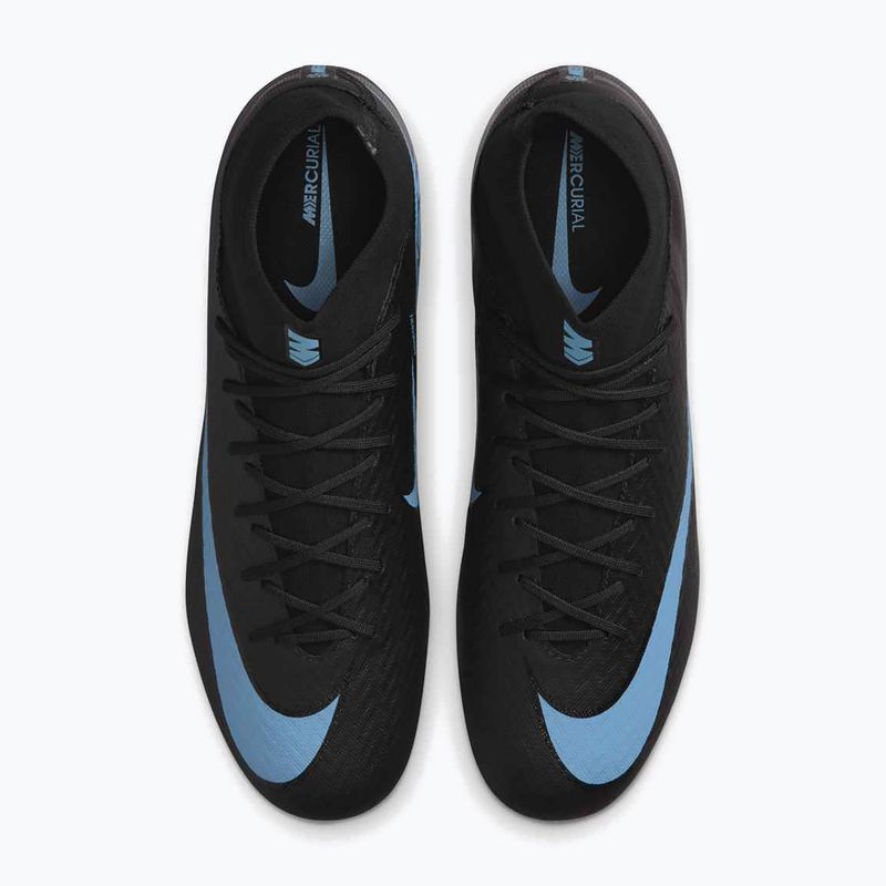 Buty piłkarskie męskie Nike Mercurial Superfly 10 Academy MG black/ice blue 6
