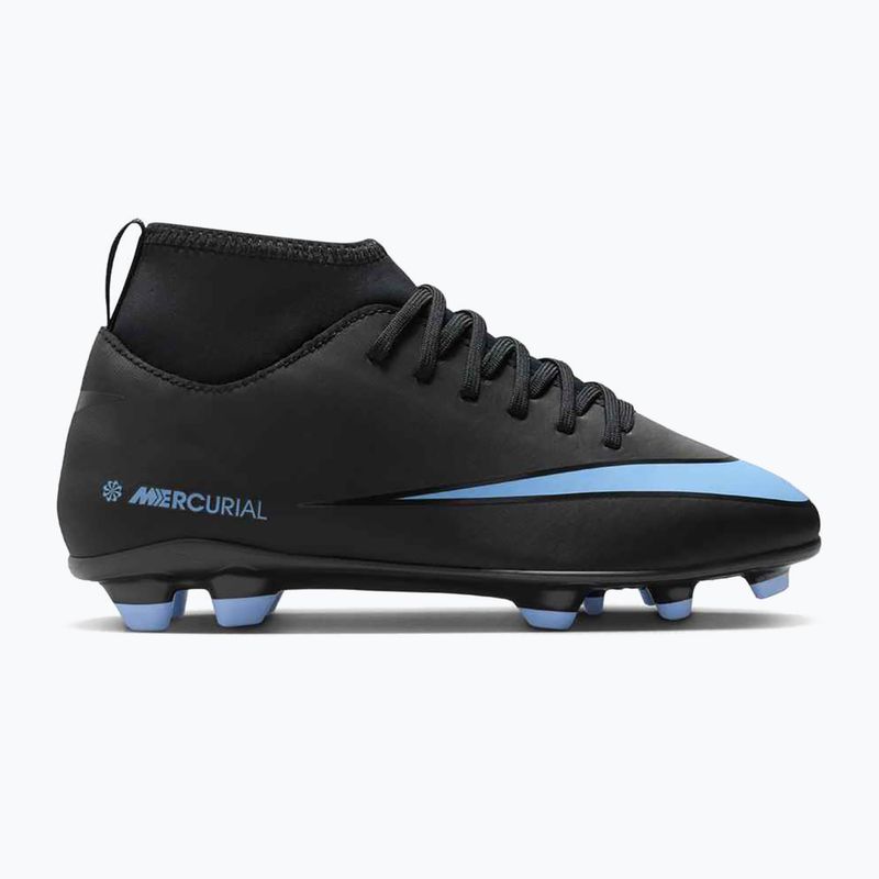 Buty piłkarskie dziecięce Nike Mercurial Superfly 10 Club FG/MG black/ice blue 8