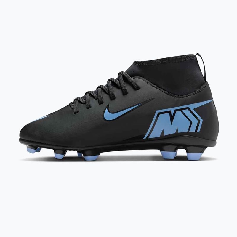 Buty piłkarskie dziecięce Nike Mercurial Superfly 10 Club FG/MG black/ice blue 9