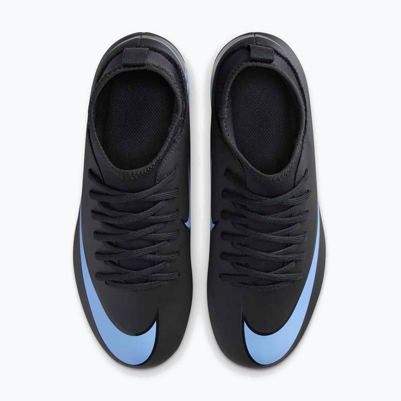 Buty piłkarskie dziecięce Nike Mercurial Superfly 10 Club FG/MG black/ice blue 12