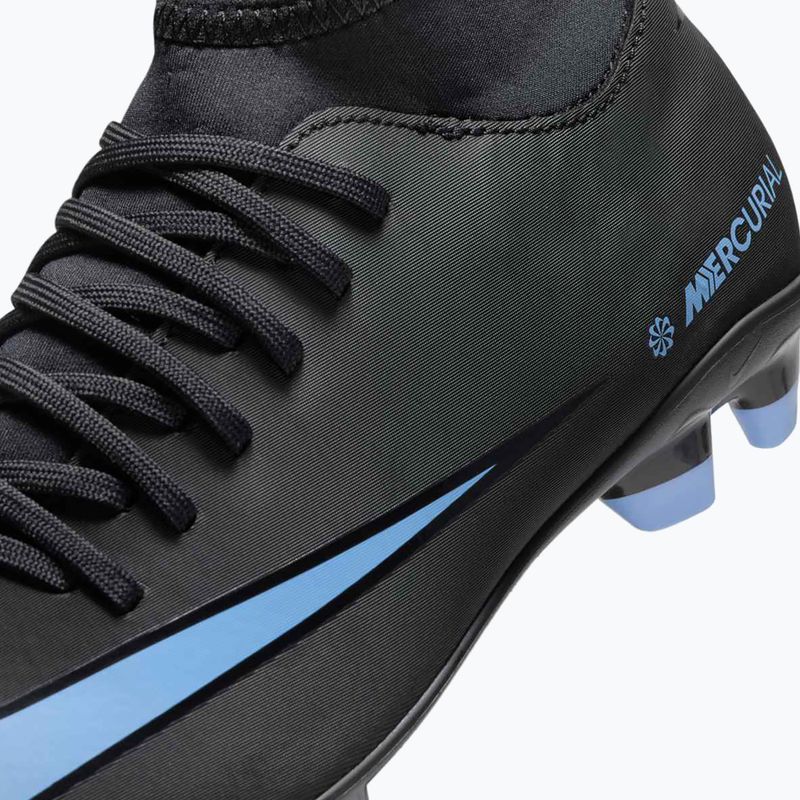 Buty piłkarskie dziecięce Nike Mercurial Superfly 10 Club FG/MG black/ice blue 13