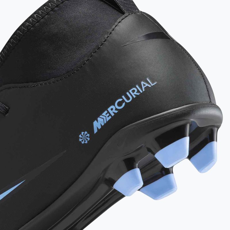 Buty piłkarskie dziecięce Nike Mercurial Superfly 10 Club FG/MG black/ice blue 14