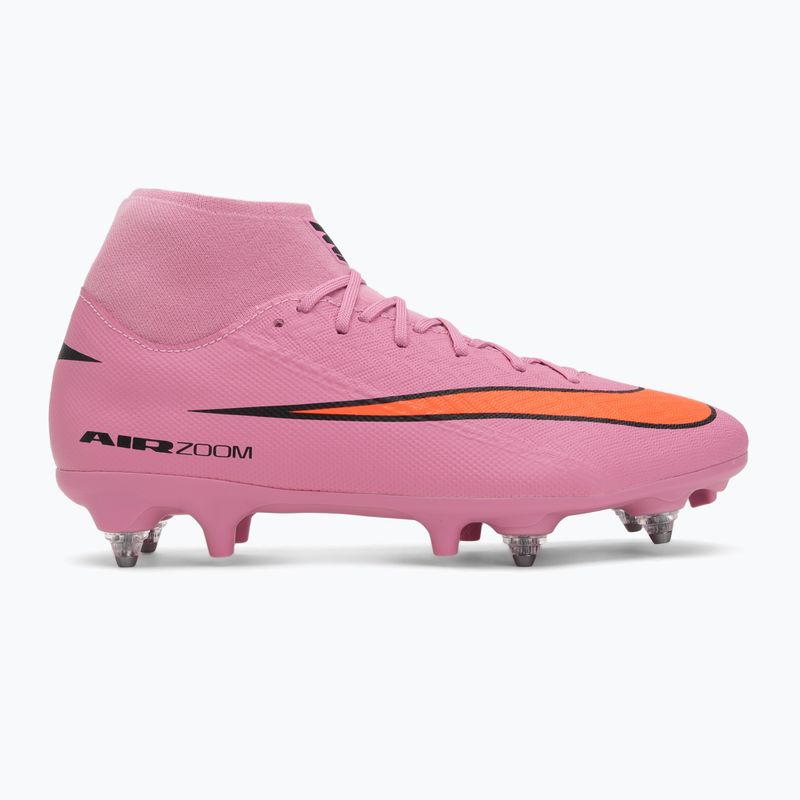 Buty piłkarskie męskie Nike Mercurial Superfly 10 Academy SG-Pro magic flamingo/black/total crimson 2