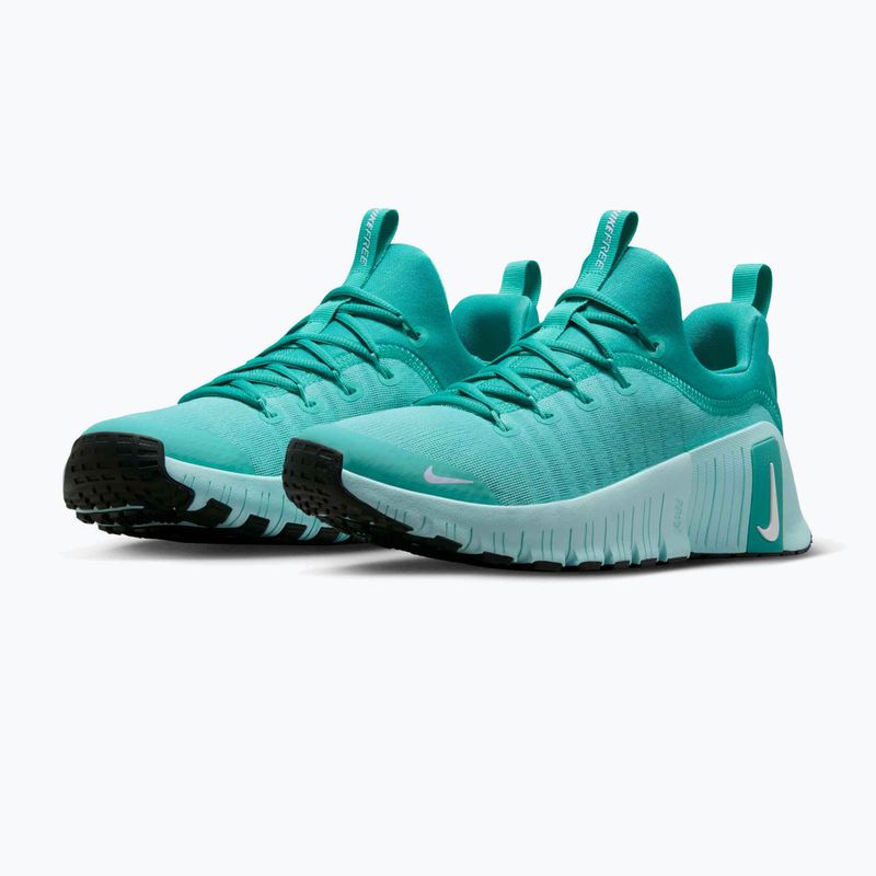 Buty treningowe damskie Nike Free Metcon 6 bleached turquoise/washed teal/teal tint/white 3