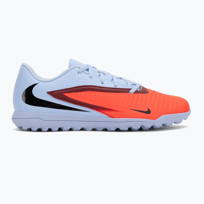 Buty piłkarskie męskie Nike Phantom 6 Low Club TF royal tint/bright crimson/black 2