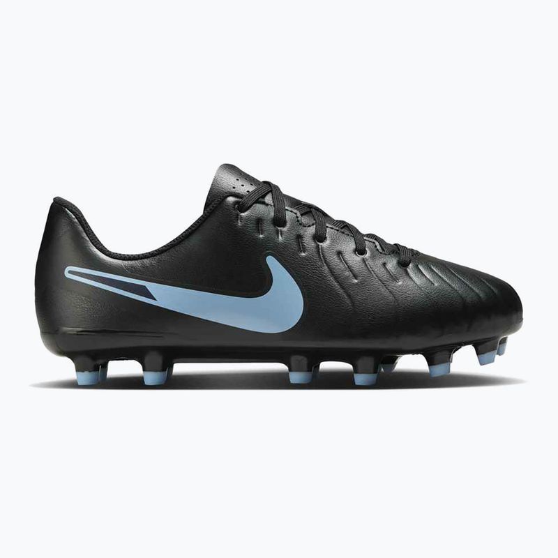 Buty piłkarskie dziecięce Nike Tiempo Legend 10 Club FG/MG black/black 8