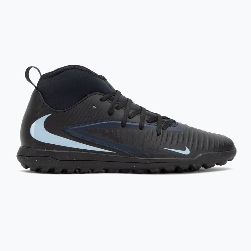 Buty piłkarskie męskie Nike Phantom 6 High Club TF black/black 2