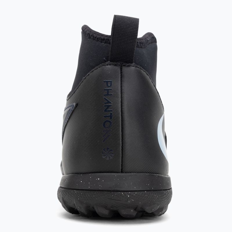 Buty piłkarskie męskie Nike Phantom 6 High Club TF black/black 6
