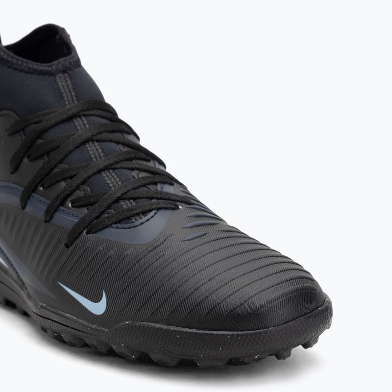 Buty piłkarskie męskie Nike Phantom 6 High Club TF black/black 7
