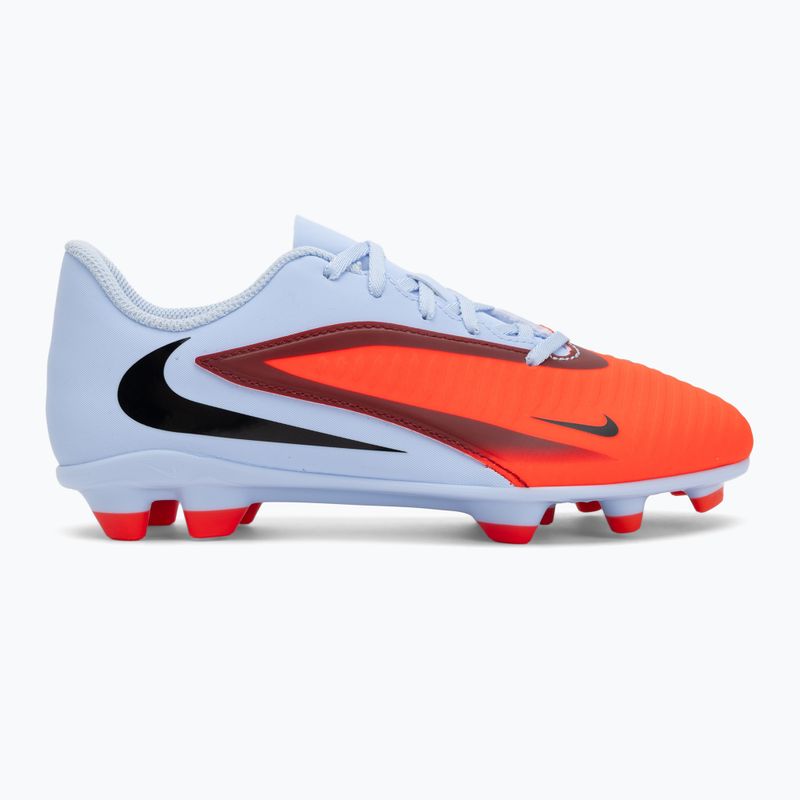 Buty piłkarskie dziecięce Nike Phantom 6 Low Club MG royal tint/bright crimson/black 2