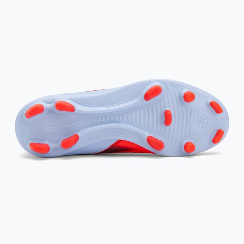Buty piłkarskie dziecięce Nike Phantom 6 Low Club MG royal tint/bright crimson/black 4