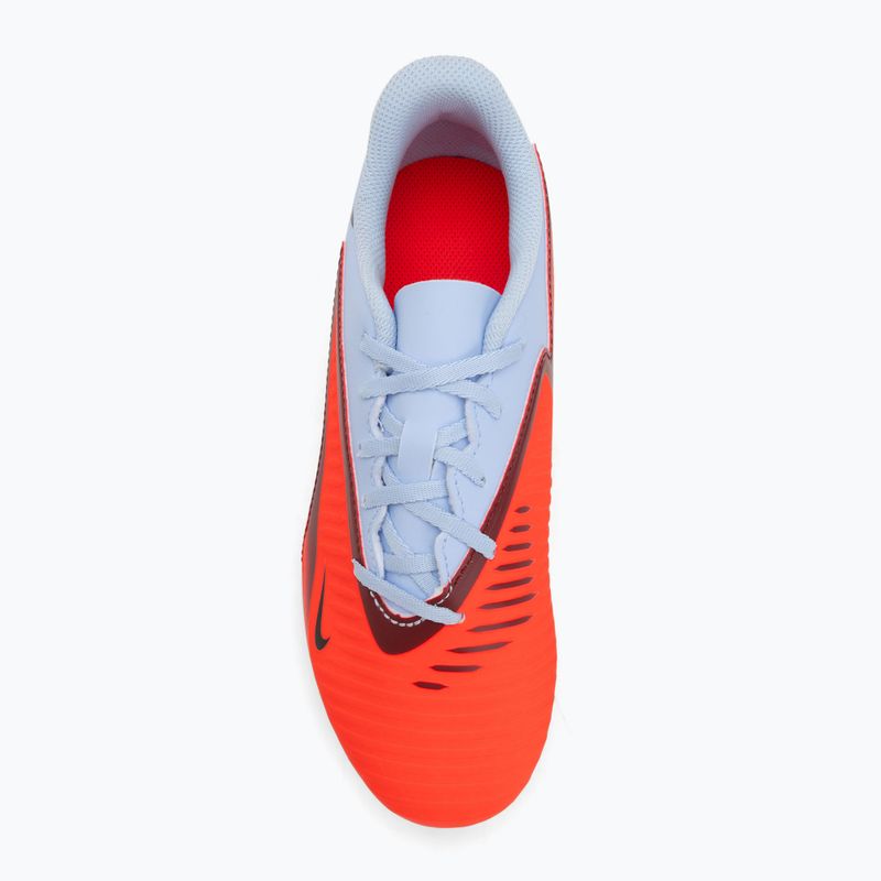 Buty piłkarskie dziecięce Nike Phantom 6 Low Club MG royal tint/bright crimson/black 5