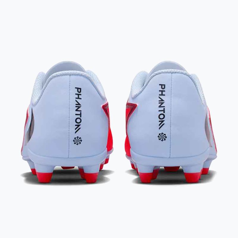 Buty piłkarskie dziecięce Nike Phantom 6 Low Club MG royal tint/bright crimson/black 4