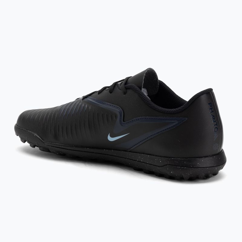 Buty piłkarskie męskie Nike Phantom 6 Low Club TF black/black 3