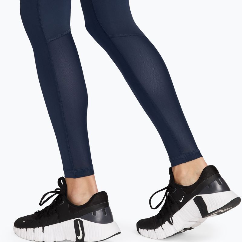 Legginsy damskie Nike Pro 365 Tight midnight navy/white 3