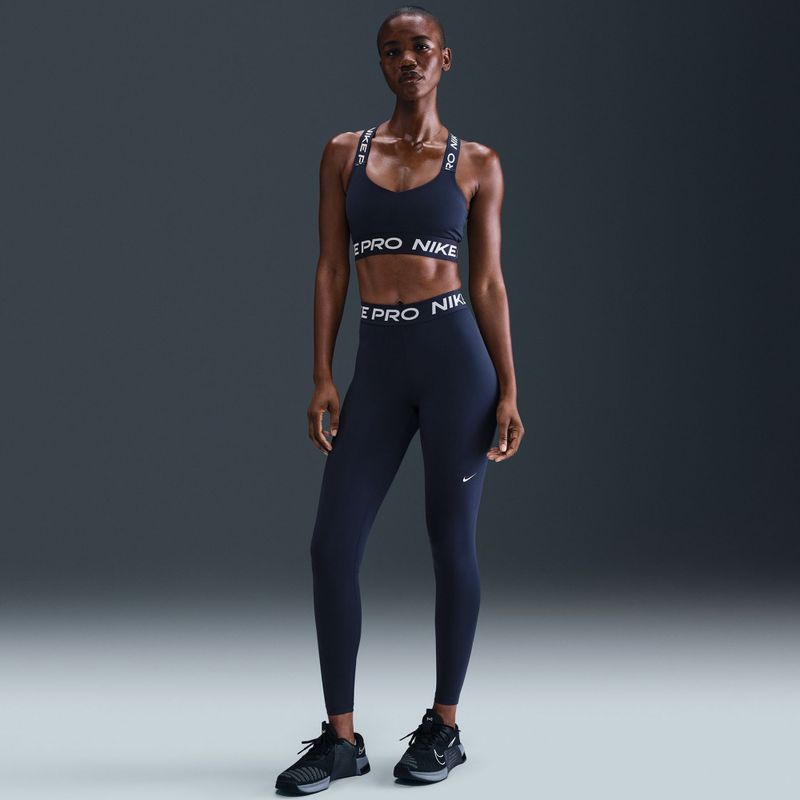 Legginsy damskie Nike Pro 365 Tight midnight navy/white 4