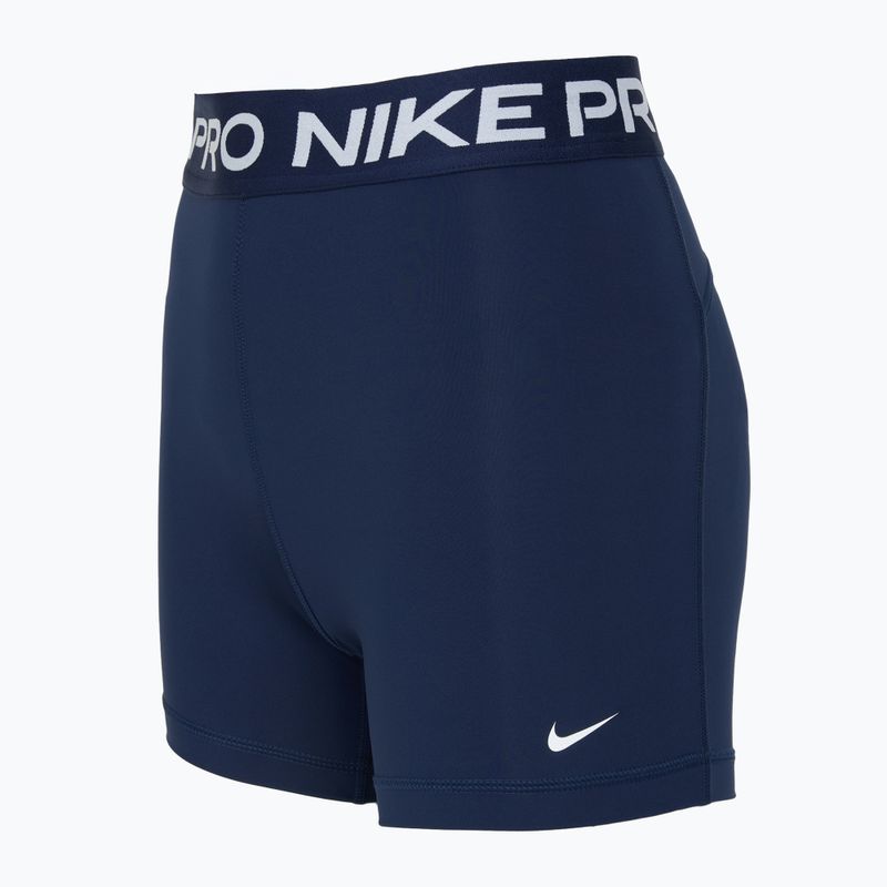 Spodenki treningowe damskie Nike Pro 365 5" midnight navy/white 7